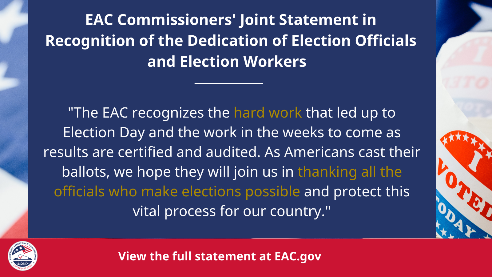 December 2022 Eac Monthly Updates And Events U S Election Assistance